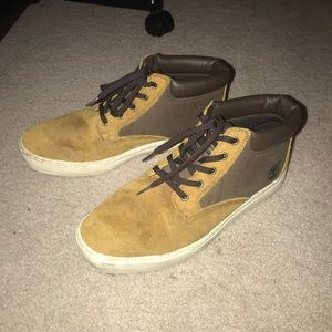 Timberland Vans Style Tan Shoe Sneakers